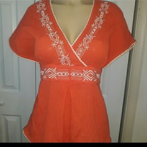 NEW DIRECTIONS PETITE WEEKEND TOP SZ MP